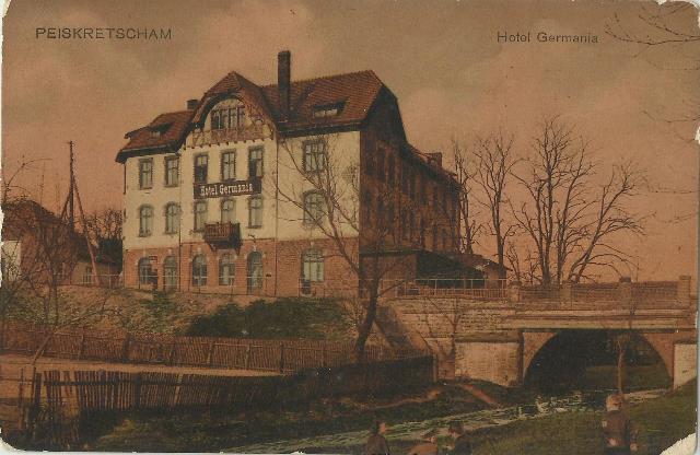 Pocztówka z widokiem na Hotel Germania