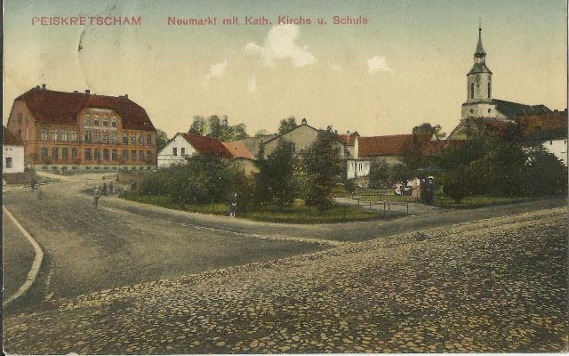 Pocztówka z widokiem na plac Poniatowskiego