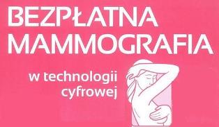 Bezpłatna Mammografia - plakat