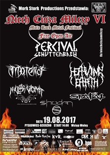 Moto Rock Metal Festiwal "Niech Cisza Milczy" - plakat