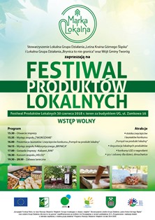 Festiwal Produktów Lokalnych - plakat