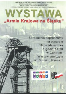 Armia Krajowa na Śląsku - plakat
