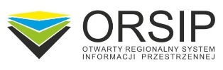 Logo Otwartego Regionalnego Systemu Informacji Przestrzennej